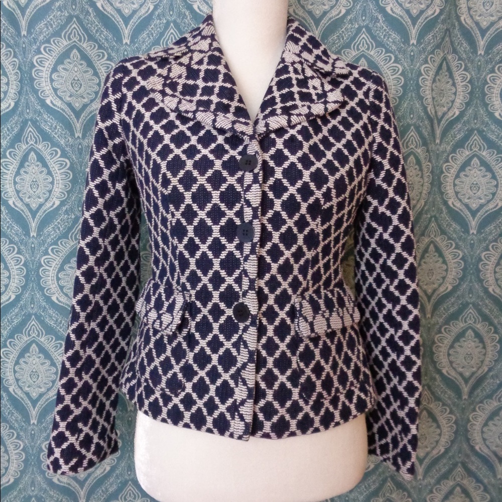 Talbots Abstract Print Balzer